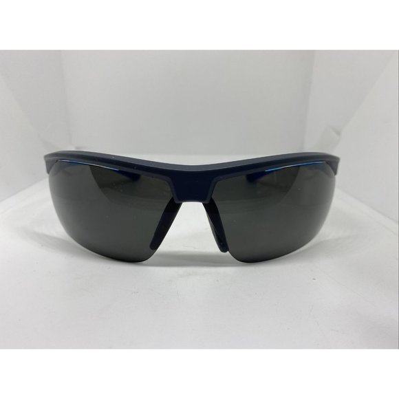 Mens Nike Tailwind 12 Sunglasses EV0657-043 608 Gray/Blue Lens Black Max Optics - Picture 1 of 8